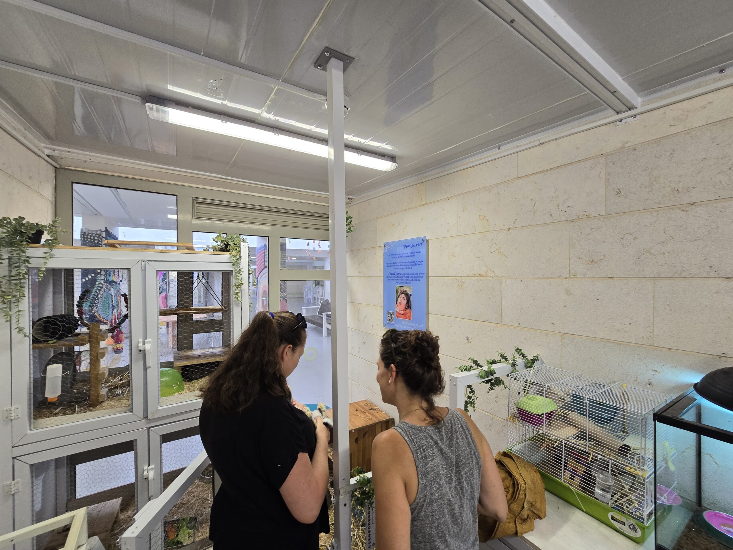 תרומת והקמת מתחם חיות טיפולי בבית הספר לחינוך מיוחד פסיפס לזכרו של אופק טאוב ז''ל